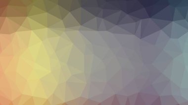 Renkli, üç taraflı düşük Poli, mozaik desen arka plan, vektör poligonal şekil grafiği, degrade, racio 1:1,777 Ultra Hd, 8 k ile Origami tarzı