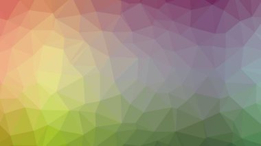 Renkli, üç taraflı düşük Poli, mozaik desen arka plan, vektör poligonal şekil grafiği, degrade, racio 1:1,777 Ultra Hd, 8 k ile Origami tarzı
