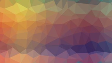 Renkli, üç taraflı düşük Poli, mozaik desen arka plan, vektör poligonal şekil grafiği, degrade, racio 1:1,777 Ultra Hd, 8 k ile Origami tarzı