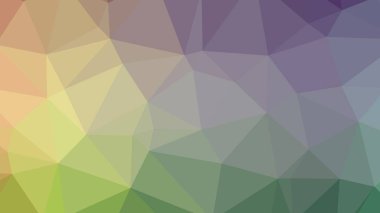 Renkli, üç taraflı düşük Poli, mozaik desen arka plan, vektör poligonal şekil grafiği, degrade, racio 1:1,777 Ultra Hd, 8 k ile Origami tarzı
