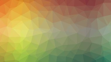 Renkli, üç taraflı düşük Poli, mozaik desen arka plan, vektör poligonal şekil grafiği, degrade, racio 1:1,777 Ultra Hd, 8 k ile Origami tarzı