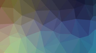 Renkli, üç taraflı düşük Poli, mozaik desen arka plan, vektör poligonal şekil grafiği, degrade, racio 1:1,777 Ultra Hd, 8 k ile Origami tarzı