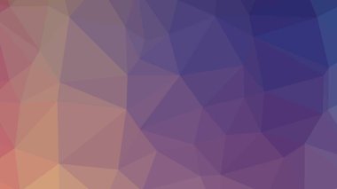 Renkli, üç taraflı düşük Poli, mozaik desen arka plan, vektör poligonal şekil grafiği, degrade, racio 1:1,777 Ultra Hd, 8 k ile Origami tarzı