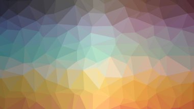 Renkli, üç taraflı düşük Poli, mozaik desen arka plan, vektör poligonal şekil grafiği, degrade, racio 1:1,777 Ultra Hd, 8 k ile Origami tarzı