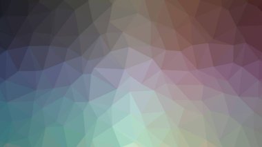 Renkli, üç taraflı düşük Poli, mozaik desen arka plan, vektör poligonal şekil grafiği, degrade, racio 1:1,777 Ultra Hd, 8 k ile Origami tarzı