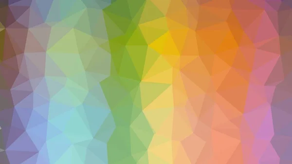 Colorido Poliéster Bajo Triangular Fondo Patrón Mosaico Gráfico Ilustración Poligonal —  Fotos de Stock