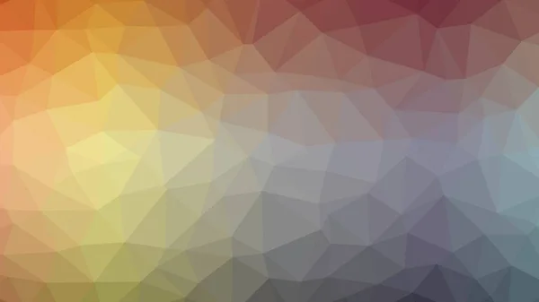 Colorato Triangolare Basso Poli Mosaico Sfondo Modello Grafica Illustrazione Poligonale — Foto Stock