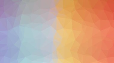 Renkli, üç taraflı düşük Poli, mozaik desen arka plan, vektör poligonal şekil grafiği, degrade, racio 1:1,777 Ultra Hd, 8 k ile Origami tarzı