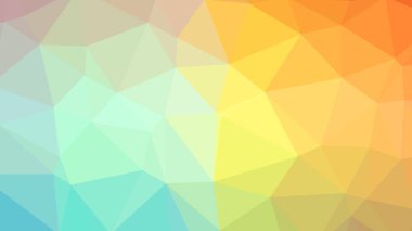 Renkli, üç taraflı düşük Poli, mozaik desen arka plan, vektör poligonal şekil grafiği, degrade, racio 1:1,777 Ultra Hd, 8 k ile Origami tarzı