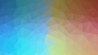 Renkli, üç taraflı düşük Poli, mozaik desen arka plan, vektör poligonal şekil grafiği, degrade, racio 1:1,777 Ultra Hd, 8 k ile Origami tarzı