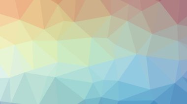 Renkli, üç taraflı düşük Poli, mozaik desen arka plan, vektör poligonal şekil grafiği, degrade, racio 1:1,777 Ultra Hd, 8 k ile Origami tarzı