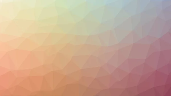 Barevné Trojhranné Low Poly Mozaika Vzor Pozadí Vektorovou Grafiku Polygonální — Stock fotografie
