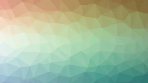 Barevné Trojhranné Low Poly Mozaika Vzor Pozadí Vektorovou Grafiku Polygonální — Stock fotografie