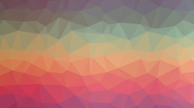 Renkli, üç taraflı düşük Poli, mozaik desen arka plan, vektör poligonal şekil grafiği, degrade, racio 1:1,777 Ultra Hd, 8 k ile Origami tarzı