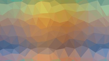 Renkli, üç taraflı düşük Poli, mozaik desen arka plan, vektör poligonal şekil grafiği, degrade, racio 1:1,777 Ultra Hd, 8 k ile Origami tarzı