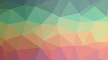 Renkli, üç taraflı düşük Poli, mozaik desen arka plan, vektör poligonal şekil grafiği, degrade, racio 1:1,777 Ultra Hd, 8 k ile Origami tarzı