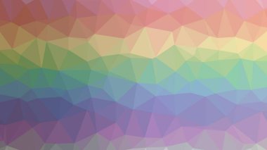 Renkli, üç taraflı düşük Poli, mozaik desen arka plan, vektör poligonal şekil grafiği, degrade, racio 1:1,777 Ultra Hd, 8 k ile Origami tarzı