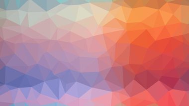 Renkli, üç taraflı düşük Poli, mozaik desen arka plan, vektör poligonal şekil grafiği, degrade, racio 1:1,777 Ultra Hd, 8 k ile Origami tarzı