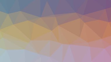 Renkli, üç taraflı düşük Poli, mozaik desen arka plan, vektör poligonal şekil grafiği, degrade, racio 1:1,777 Ultra Hd, 8 k ile Origami tarzı