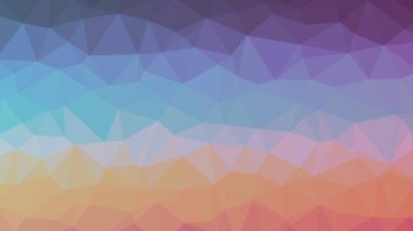 Renkli, üç taraflı düşük Poli, mozaik desen arka plan, vektör poligonal şekil grafiği, degrade, racio 1:1,777 Ultra Hd, 8 k ile Origami tarzı