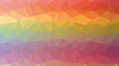 Renkli, üç taraflı düşük Poli, mozaik desen arka plan, vektör poligonal şekil grafiği, degrade, racio 1:1.777 Ultra Hd, 8 k ile Origami tarzı