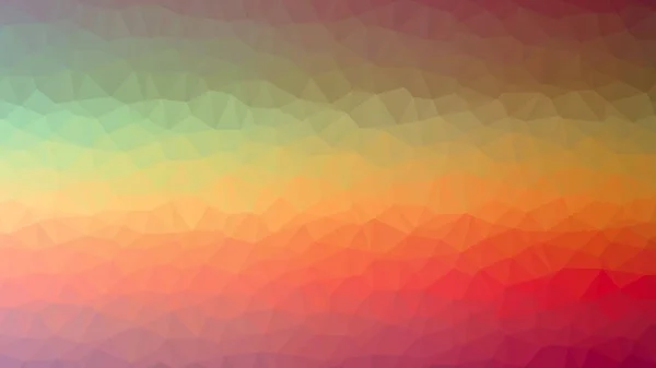 Colorful Triangular Low Poly Mosaic Pattern Background Vector Polygonal Illustration — Stock Photo, Image
