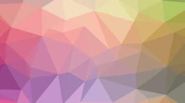 Renkli, üç taraflı düşük Poli, mozaik desen arka plan, vektör poligonal şekil grafiği, degrade, racio 1:1.777 Ultra Hd, 8 k ile Origami tarzı