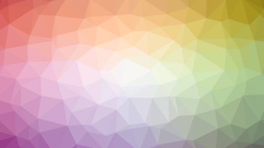Renkli, üç taraflı düşük Poli, mozaik desen arka plan, vektör poligonal şekil grafiği, degrade, racio 1:1.777 Ultra Hd, 8 k ile Origami tarzı
