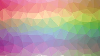 Renkli, üç taraflı düşük Poli, mozaik desen arka plan, vektör poligonal şekil grafiği, degrade, racio 1:1.777 Ultra Hd, 8 k ile Origami tarzı