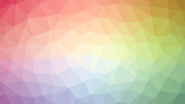 Renkli, üç taraflı düşük Poli, mozaik desen arka plan, vektör poligonal şekil grafiği, degrade, racio 1:1.777 Ultra Hd, 8 k ile Origami tarzı