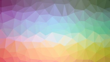 Renkli, üç taraflı düşük Poli, mozaik desen arka plan, vektör poligonal şekil grafiği, degrade, racio 1:1.777 Ultra Hd, 8 k ile Origami tarzı