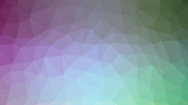 Renkli, üç taraflı düşük Poli, mozaik desen arka plan, vektör poligonal şekil grafiği, degrade, racio 1:1.777 Ultra Hd, 8 k ile Origami tarzı