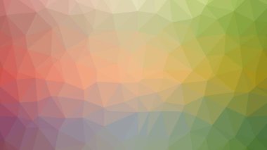 Renkli, üç taraflı düşük Poli, mozaik desen arka plan, vektör poligonal şekil grafiği, degrade, racio 1:1.777 Ultra Hd, 8 k ile Origami tarzı