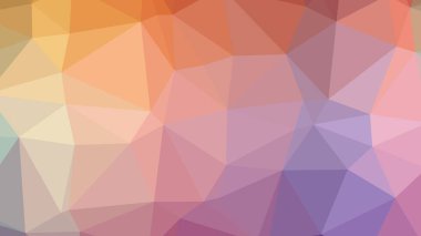 Renkli, üç taraflı düşük Poli, mozaik desen arka plan, vektör poligonal şekil grafiği, degrade, racio 1:1.777 Ultra Hd, 8 k ile Origami tarzı