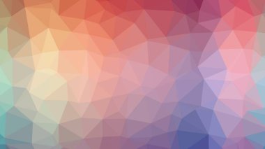 Renkli, üç taraflı düşük Poli, mozaik desen arka plan, vektör poligonal şekil grafiği, degrade, racio 1:1.777 Ultra Hd, 8 k ile Origami tarzı