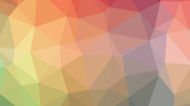 Renkli, üç taraflı düşük Poli, mozaik desen arka plan, vektör poligonal şekil grafiği, degrade, racio 1:1.777 Ultra Hd, 8 k ile Origami tarzı