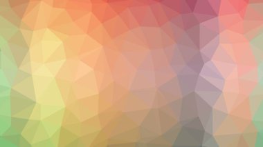 Renkli, üç taraflı düşük Poli, mozaik desen arka plan, vektör poligonal şekil grafiği, degrade, racio 1:1.777 Ultra Hd, 8 k ile Origami tarzı