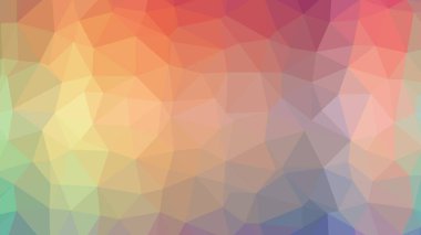 Renkli, üç taraflı düşük Poli, mozaik desen arka plan, vektör poligonal şekil grafiği, degrade, racio 1:1.777 Ultra Hd, 8 k ile Origami tarzı