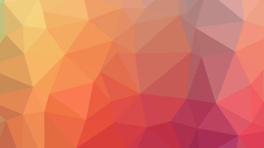 Renkli, üç taraflı düşük Poli, mozaik desen arka plan, vektör poligonal şekil grafiği, degrade, racio 1:1.777 Ultra Hd, 8 k ile Origami tarzı