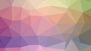 Renkli, üç taraflı düşük Poli, mozaik desen arka plan, vektör poligonal şekil grafiği, degrade, racio 1:1.777 Ultra Hd, 8 k ile Origami tarzı