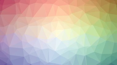 Renkli, üç taraflı düşük Poli, mozaik desen arka plan, vektör poligonal şekil grafiği, degrade, racio 1:1.777 Ultra Hd, 8 k ile Origami tarzı