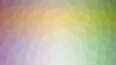 Renkli, üç taraflı düşük Poli, mozaik desen arka plan, vektör poligonal şekil grafiği, degrade, racio 1:1.777 Ultra Hd, 8 k ile Origami tarzı