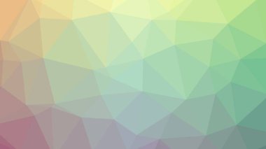 Renkli, üç taraflı düşük Poli, mozaik desen arka plan, vektör poligonal şekil grafiği, degrade, racio 1:1.777 Ultra Hd, 8 k ile Origami tarzı