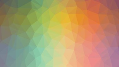Renkli, üç taraflı düşük Poli, mozaik desen arka plan, vektör poligonal şekil grafiği, degrade, racio 1:1.777 Ultra Hd, 8 k ile Origami tarzı