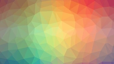 Renkli, üç taraflı düşük Poli, mozaik desen arka plan, vektör poligonal şekil grafiği, degrade, racio 1:1.777 Ultra Hd, 8 k ile Origami tarzı