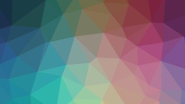 Renkli, üç taraflı düşük Poli, mozaik desen arka plan, vektör poligonal şekil grafiği, degrade, racio 1:1.777 Ultra Hd, 8 k ile Origami tarzı