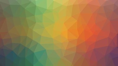 Renkli, üç taraflı düşük Poli, mozaik desen arka plan, vektör poligonal şekil grafiği, degrade, racio 1:1.777 Ultra Hd, 8 k ile Origami tarzı
