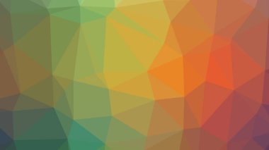 Renkli, üç taraflı düşük Poli, mozaik desen arka plan, vektör poligonal şekil grafiği, degrade, racio 1:1.777 Ultra Hd, 8 k ile Origami tarzı