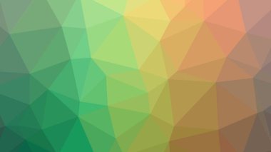 Renkli, üç taraflı düşük Poli, mozaik desen arka plan, vektör poligonal şekil grafiği, degrade, racio 1:1.777 Ultra Hd, 8 k ile Origami tarzı