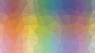 Renkli, üç taraflı düşük Poli, mozaik desen arka plan, vektör poligonal şekil grafiği, degrade, racio 1:1.777 Ultra Hd, 8 k ile Origami tarzı
